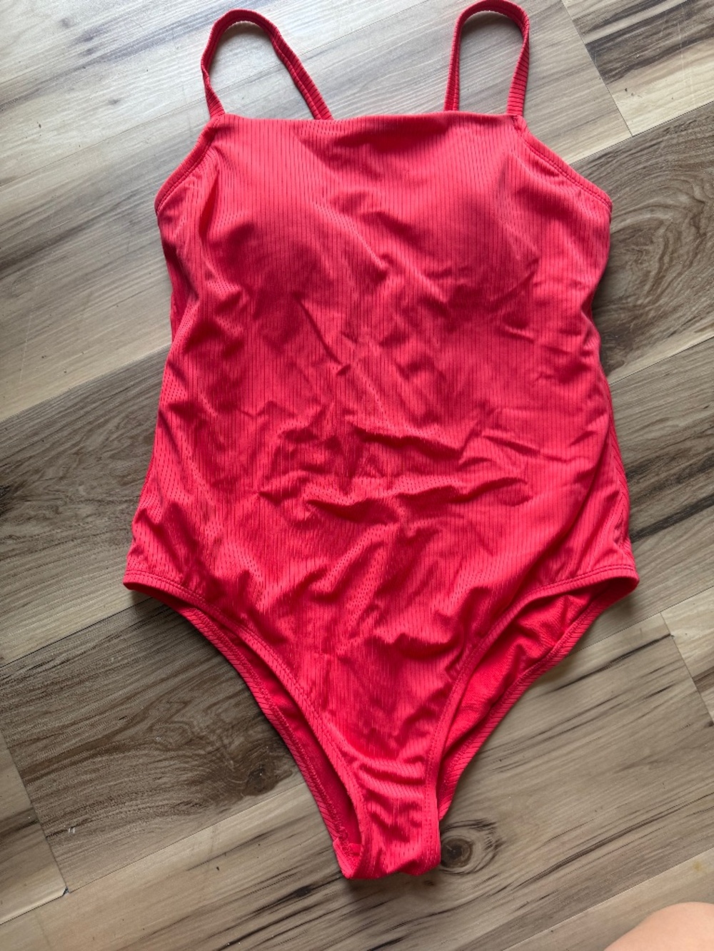 Kona Sol Women's Large Red Bathing Suit Swim One Piece